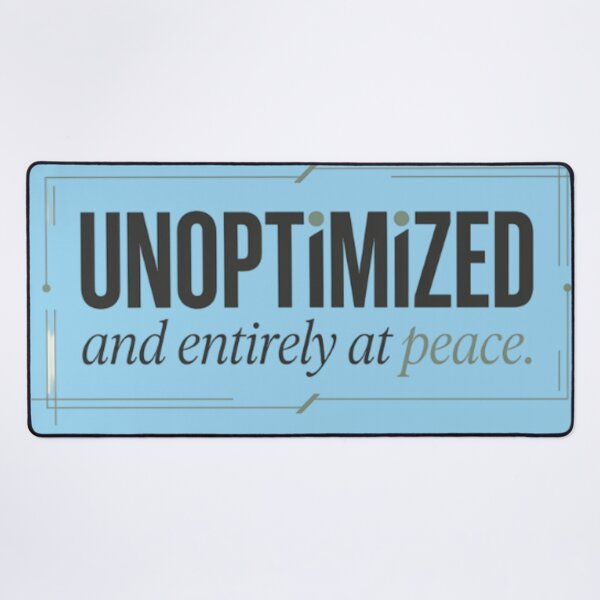 Item preview, Unoptimized Corporate Existential Dread Tee designed and sold by EIPTOW.