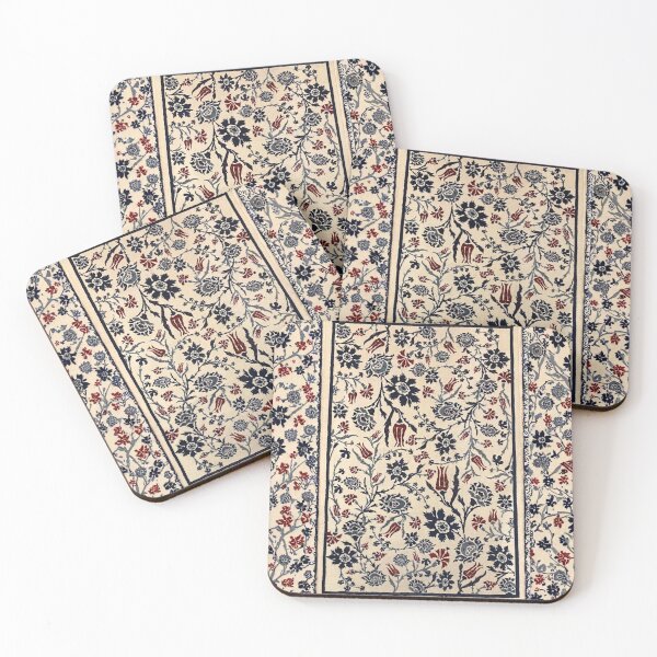 Item preview, Eznik Tile Inspired Islamic Floral Pattern (V.2) – Madina Mosque Art designed and sold by D-Islamic.
