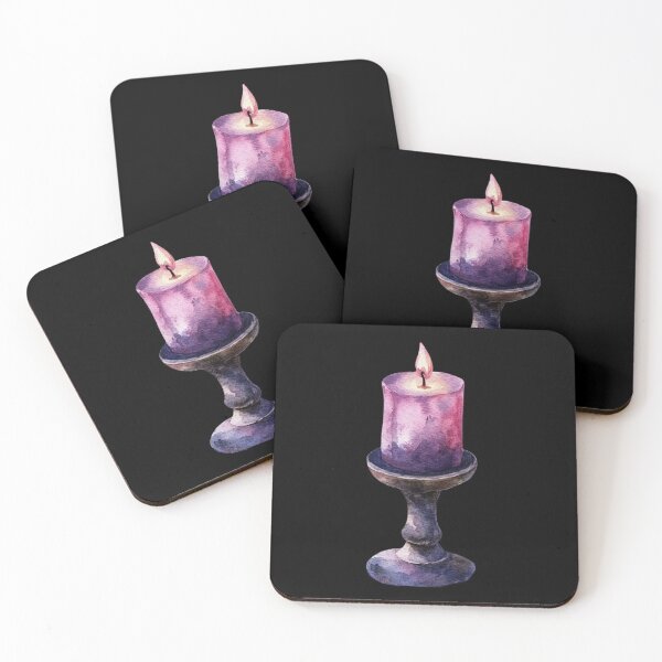 Item preview, Purple Candle on Stand designed and sold by Fillthegoat.