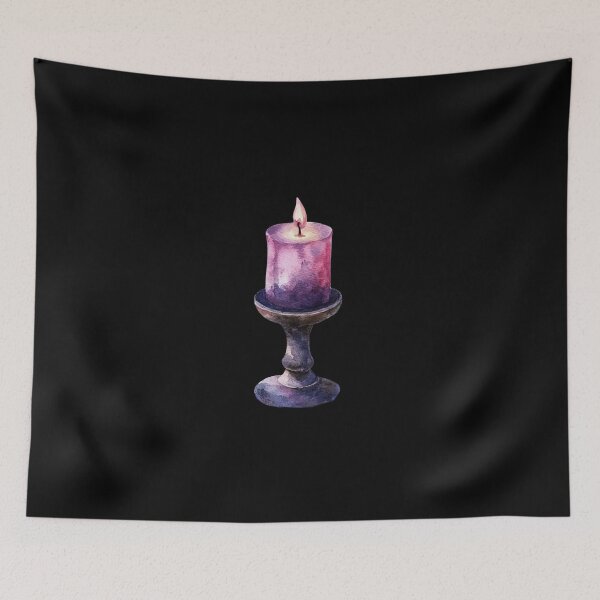 Item preview, Purple Candle on Stand designed and sold by Fillthegoat.