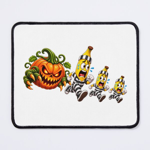 Item preview, 3 Bananas Escape a Giant Halloween Pumpkin – Funny Spooky Adventure designed and sold by ArtSpark Studio.