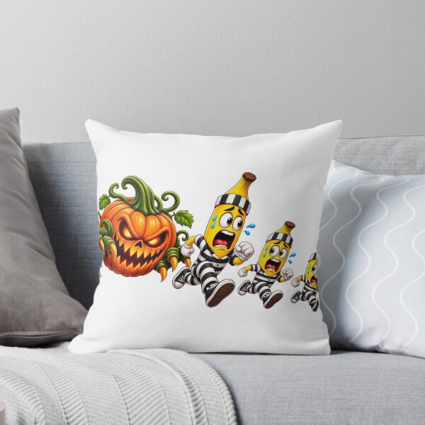 Item preview, 3 Bananas Escape a Giant Halloween Pumpkin – Funny Spooky Adventure designed and sold by ArtSpark Studio.