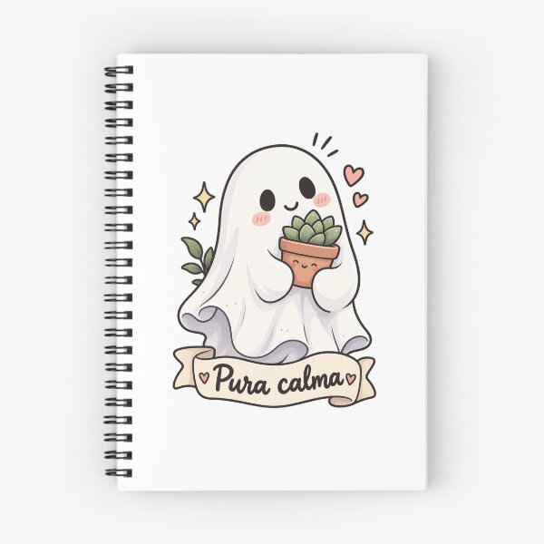 Item preview, Pura Calma Cute Ghost designed and sold by BlackBoneArt.