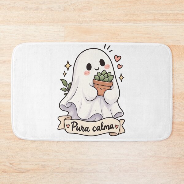 Item preview, Pura Calma Cute Ghost designed and sold by BlackBoneArt.