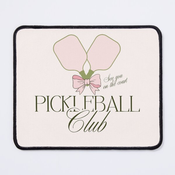 Item preview, Pickleball Club Pink Bow Rackets | Feminine Pickle ball Gift designed and sold by MerchSearchCO.