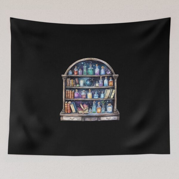 Item preview, Enchanted Potion Shelf designed and sold by Fillthegoat.