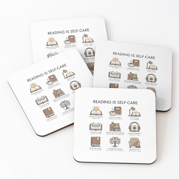 Item preview, Reading is self-care  designed and sold by Steele-Art.