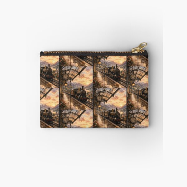 Item preview, Vintage European Railway Station designed and sold by WildSkyMuse.