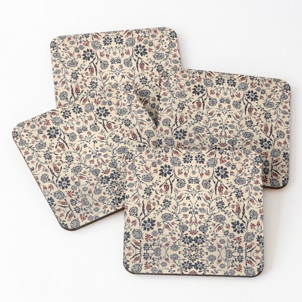 Item preview, Eznik Tile Inspired Islamic Floral Pattern (V.4) – Madina Mosque Art designed and sold by D-Islamic.