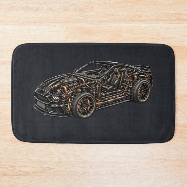 Item preview, Cutaway Sports Car - Automotive Technical Illustration designed and sold by PrintGo26.