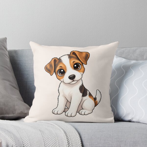 Artikelvorschau, Kawaii Jack Russell Welpe – Niedliches Jack Russell Terrier Geschenk entworfen und verkauft von FloreDreamStudio.