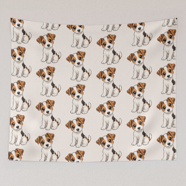 Item preview, Kawaii Jack Russell Puppy – Cute Jack Russell Terrier Gift designed and sold by FloreDreamStudio.