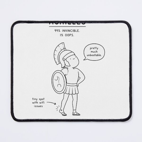 Item preview, Funny Greek Hero Achilles Myth Humor Meme designed and sold by Owcomm.