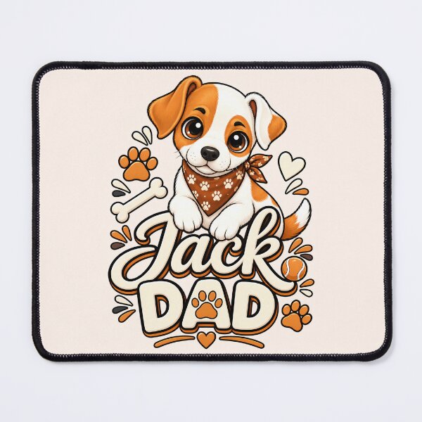 Item preview, Jack Russell Dad – Cute Dog Lover Gift designed and sold by FloreDreamStudio.