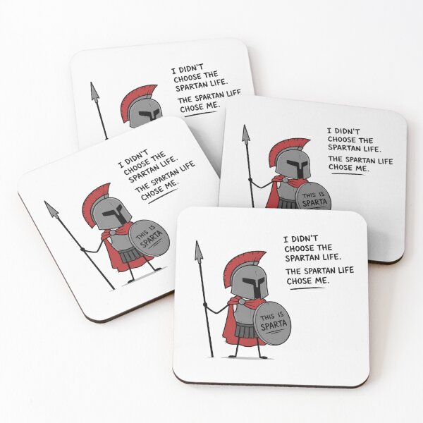 Item preview, Funny Spartan Warrior Life Quote designed and sold by Owcomm.