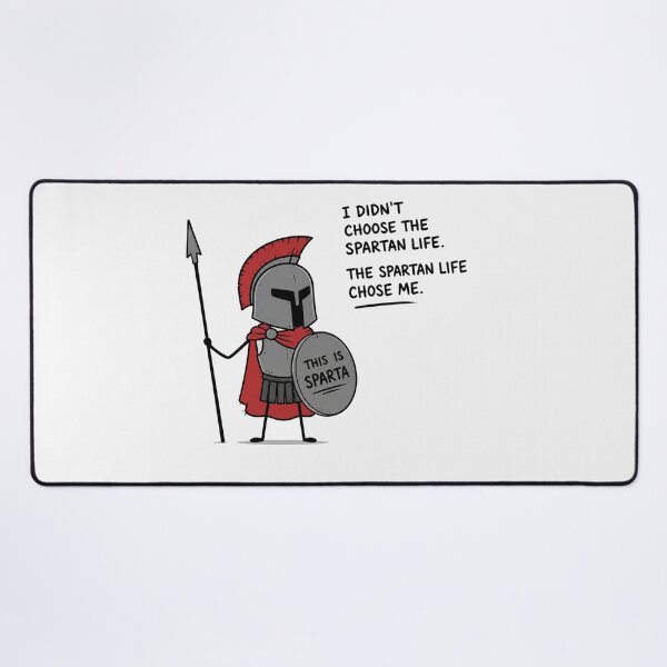 Item preview, Funny Spartan Warrior Life Quote designed and sold by Owcomm.