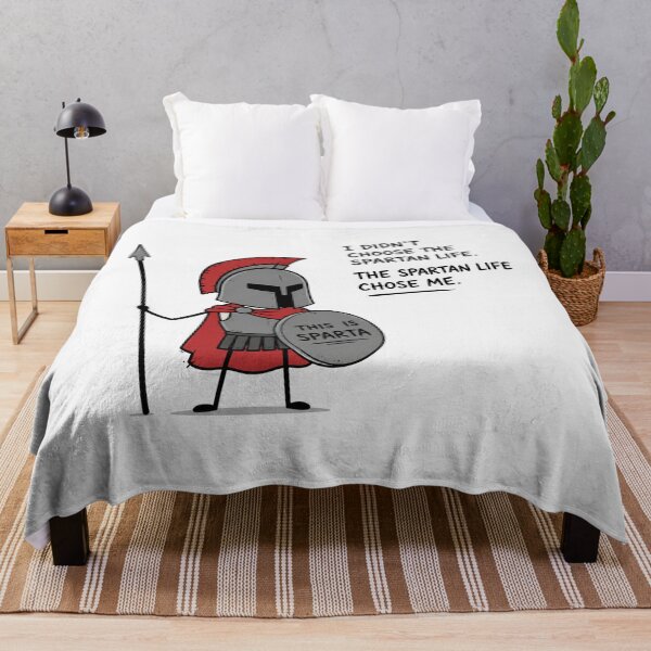 Item preview, Funny Spartan Warrior Life Quote designed and sold by Owcomm.