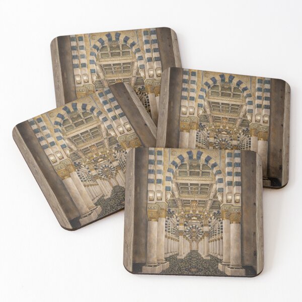 Item preview, Al-Masjid Al-Nabawi Arches (V.1) – Madina Islamic Architectural Art designed and sold by D-Islamic.