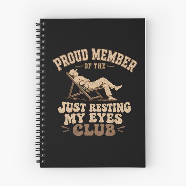 Item preview, PROUD MEMBER OF THE JUST RESTING MY EYES CLUB designed and sold by designstoriesMK.