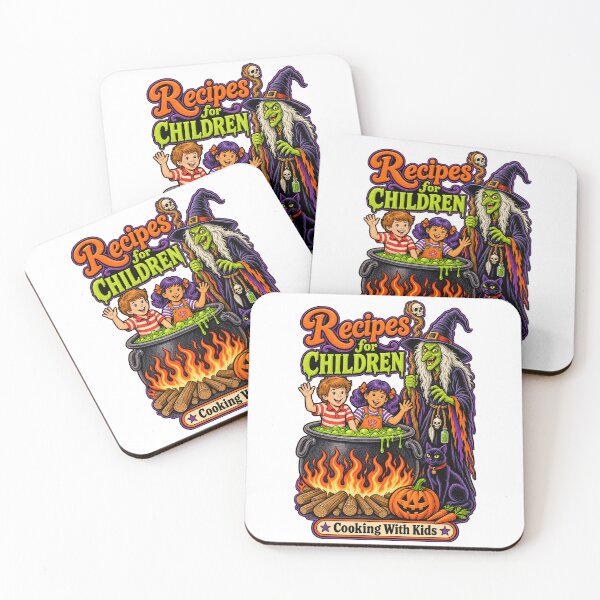 Item preview, Retro Witch Recipes For Children Funny Halloween Dark Humor designed and sold by WolfmanProphecy.