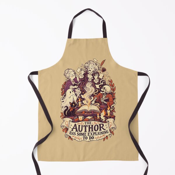 Item preview, The Author Has Some Explaining designed and sold by PrintSmithArt.