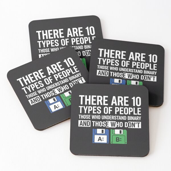 Item preview, There Are Ten Types Of People Programmer Joke designed and sold by Owcomm.