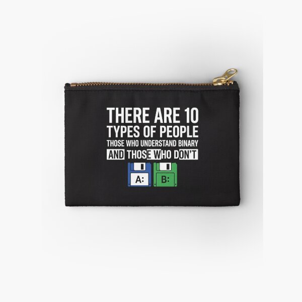 Item preview, There Are Ten Types Of People Programmer Joke designed and sold by Owcomm.