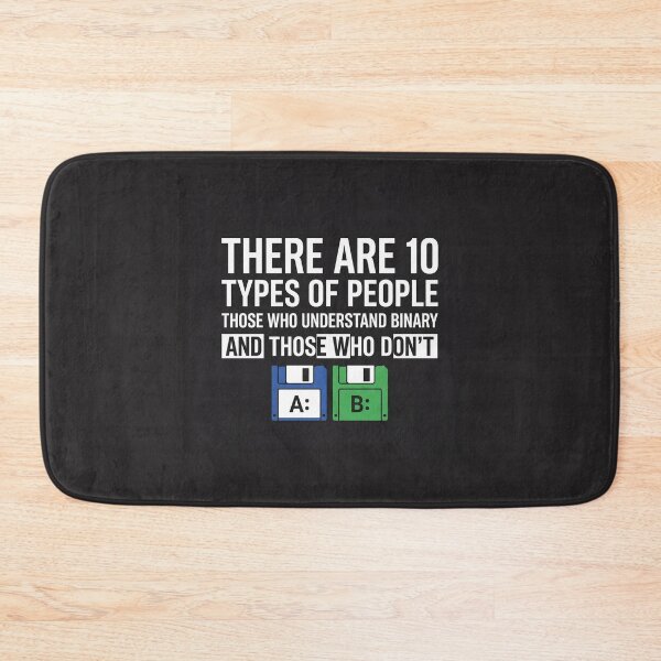 Item preview, There Are Ten Types Of People Programmer Joke designed and sold by Owcomm.