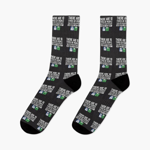 Item preview, There Are Ten Types Of People Programmer Joke designed and sold by Owcomm.