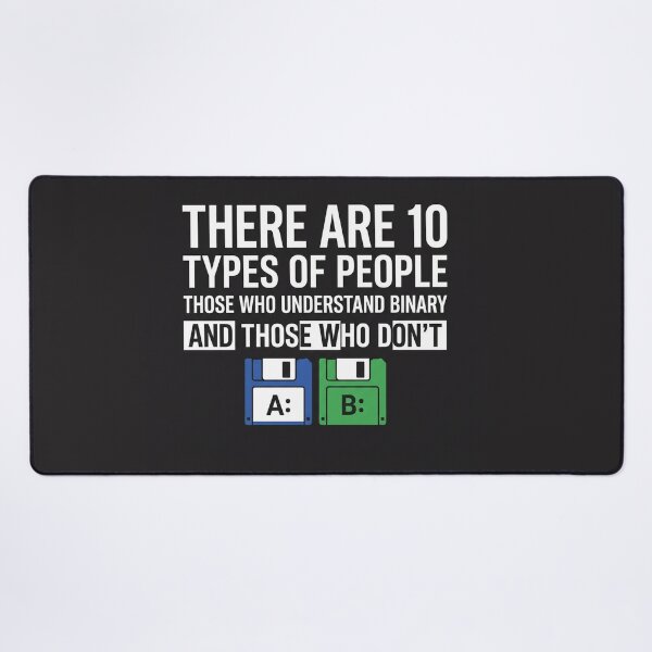 Item preview, There Are Ten Types Of People Programmer Joke designed and sold by Owcomm.