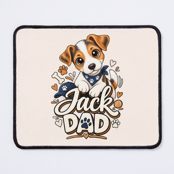 Item preview, Jack Russell Dad – Cute Dog Lover Gift designed and sold by FloreDreamStudio.