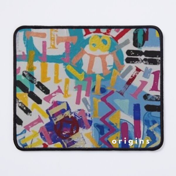 Item preview, Abstract Street Graffiti Typographic Pattern Origins designed and sold by ORIGINS LINES.