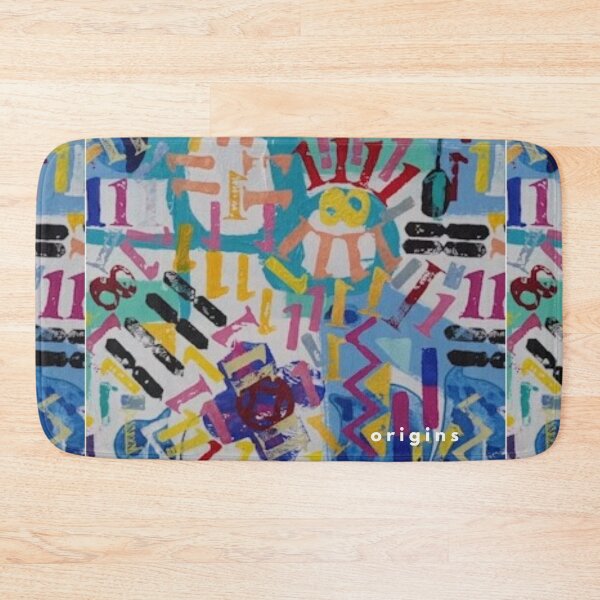 Item preview, Abstract Street Graffiti Typographic Pattern Origins designed and sold by ORIGINS LINES.