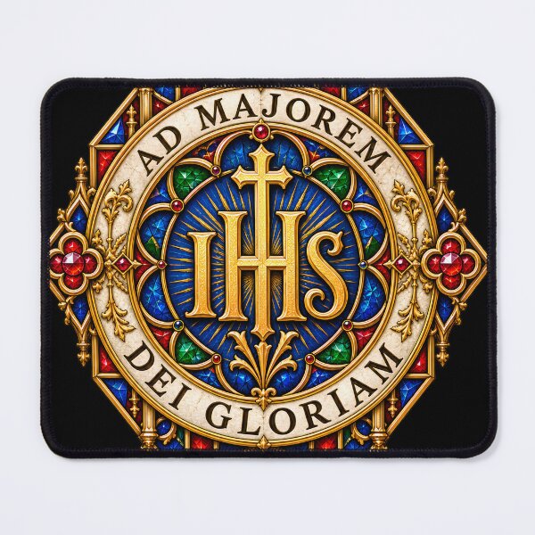 Item preview, IHS Gothic Christian Faith Gift Apparel designed and sold by PrayerWarriorUSA.