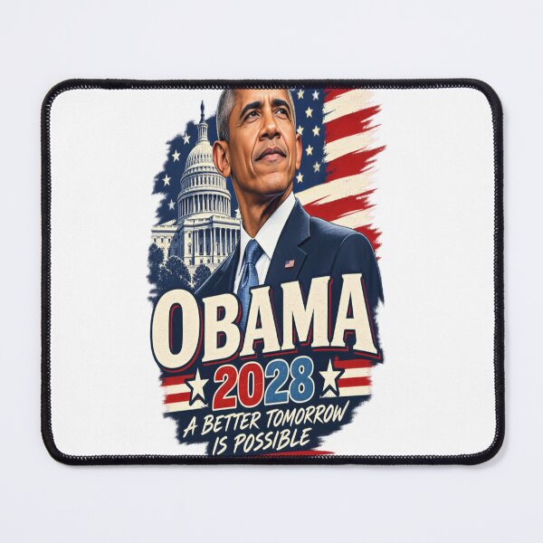 Item preview, Obama 2028 – A Better Tomorrow Is Possible | American Election Design designed and sold by CatLovers Studio.