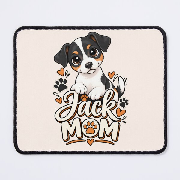 Item preview, Jack Russell Mom - Cute Kawaii Dog Lover designed and sold by FloreDreamStudio.