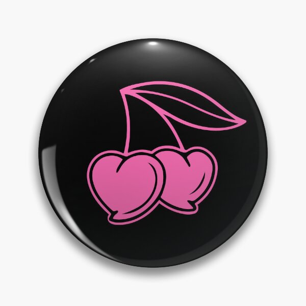 Item preview, Pink Heart Cherry Pair Design designed and sold by pattern-archive.