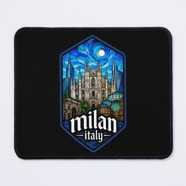 Item preview, Milan Italy Europe Stained Glass Art designed and sold by TomFrontierArt.