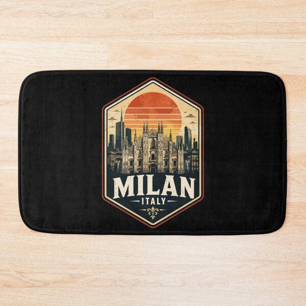 Item preview, Milan Italy Europe Retro designed and sold by TomFrontierArt.