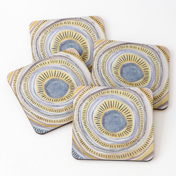 Item preview, Mandala Blue and Yellow designed and sold by trinidadcubi.