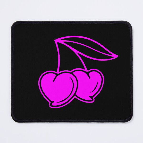 Item preview, Magenta Heart Cherry Pair Design designed and sold by pattern-archive.
