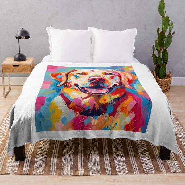 Artikelvorschau, Bright Labrador Gifts Pop Art Prints entworfen und verkauft von interdesigner.