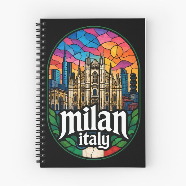 Item preview, Milan Italy Europe Stained Glass designed and sold by TomFrontierArt.