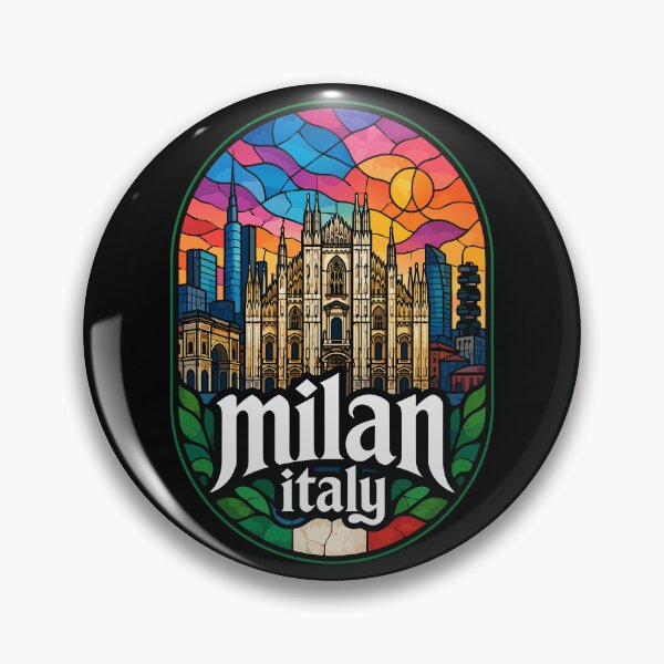 Item preview, Milan Italy Europe Stained Glass designed and sold by TomFrontierArt.