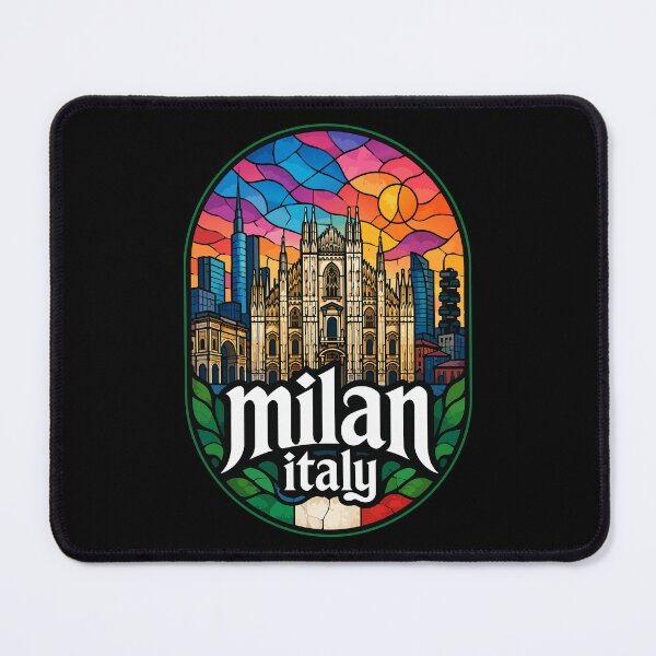 Item preview, Milan Italy Europe Stained Glass designed and sold by TomFrontierArt.