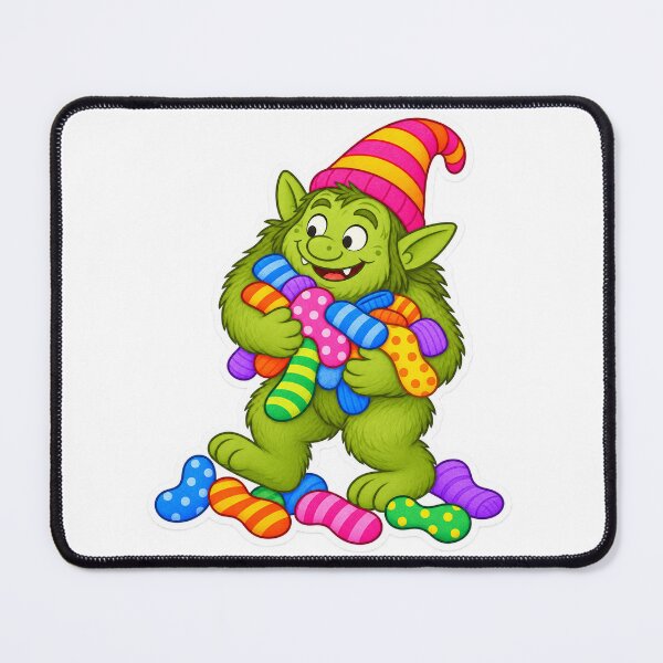 Item preview, The Sock Gremlins designed and sold by MerchByEricaLiv.