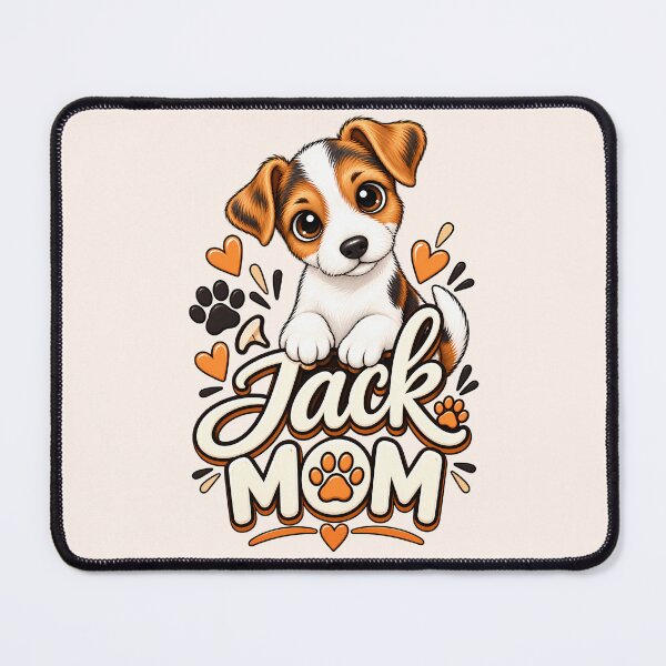 Item preview, Jack Russell Mom - Cute Kawaii Dog Lover designed and sold by FloreDreamStudio.