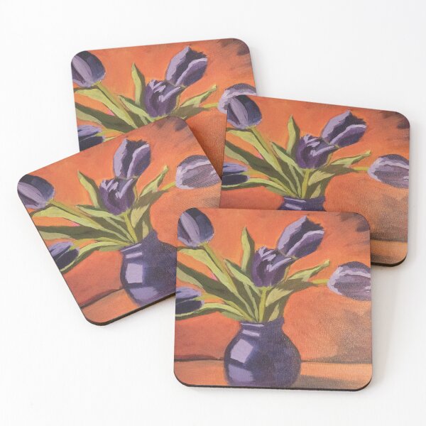 Item preview, Purple Tulips designed and sold by Randilynnart.