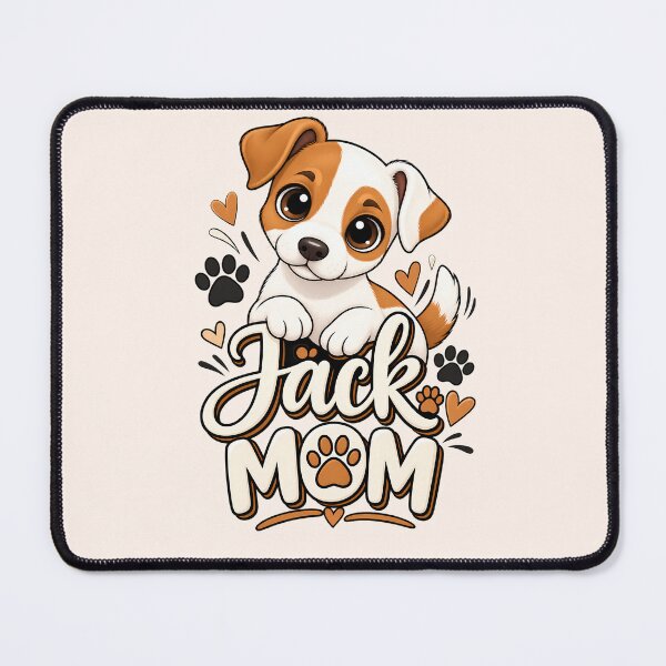 Item preview, Jack Russell Mom - Cute Kawaii Dog Lover designed and sold by FloreDreamStudio.