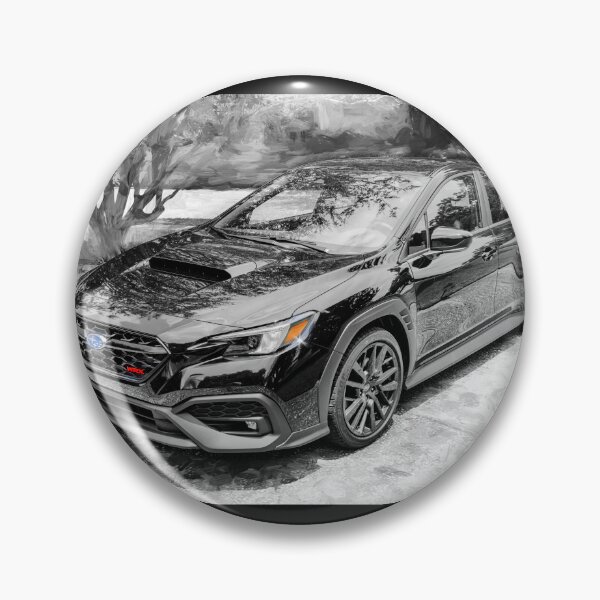 Item preview, 2026 WRX Crystal Black Silica Technical Blueprint Car Poster designed and sold by RichFrancoCars.